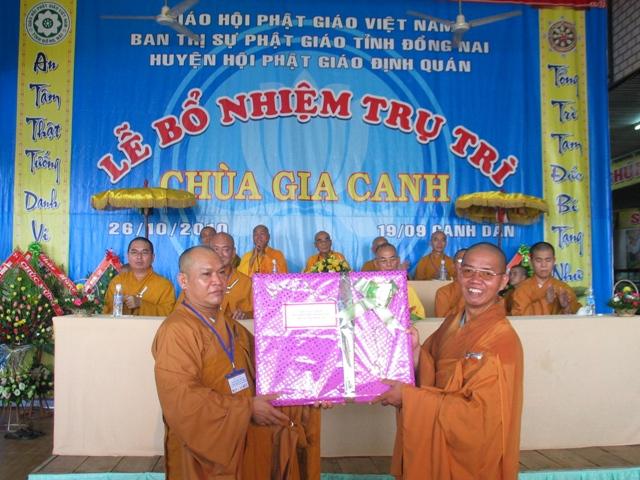 Đồng Nai - Lễ bổ nhiệm trụ trì chùa Gia Canh