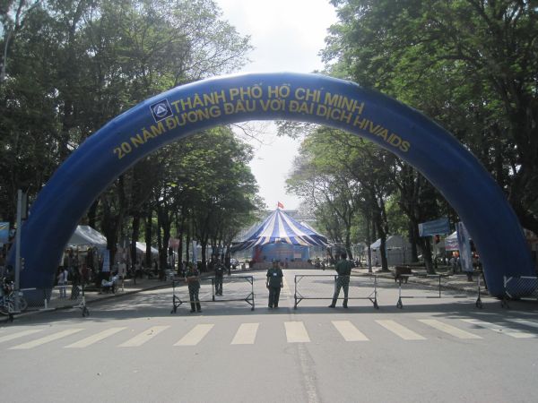 Chùm ảnh Hội trại Thành Phố Hồ Chí Minh 20 năm đương đầu với đại dịch HIV/AIDS