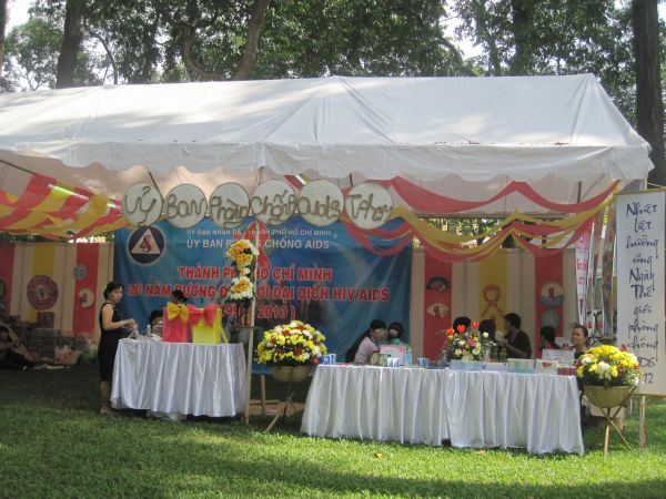 Chùm ảnh Hội trại Thành Phố Hồ Chí Minh 20 năm đương đầu với đại dịch HIV/AIDS