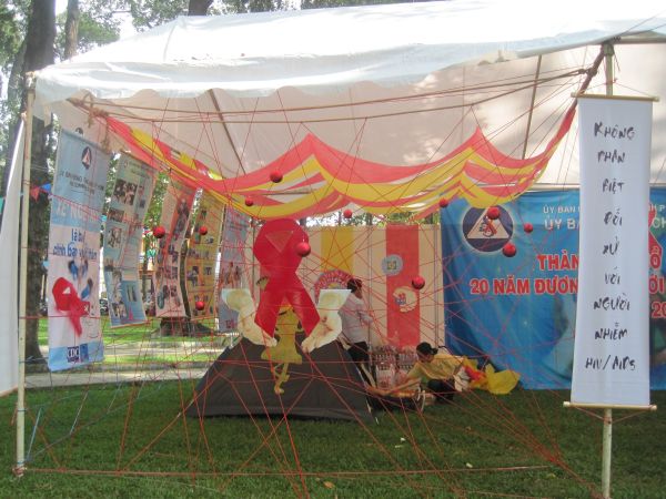 Chùm ảnh Hội trại Thành Phố Hồ Chí Minh 20 năm đương đầu với đại dịch HIV/AIDS