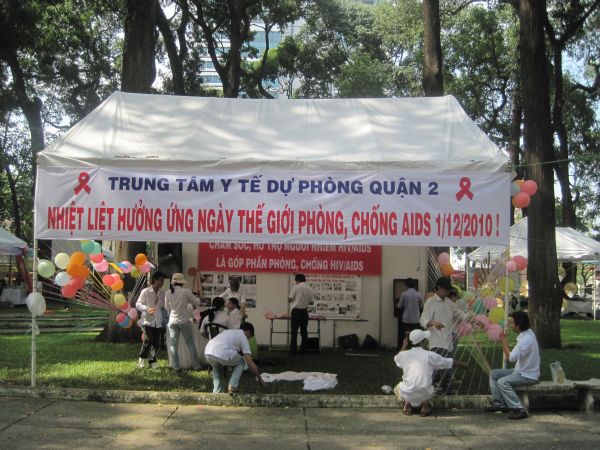 Chùm ảnh Hội trại Thành Phố Hồ Chí Minh 20 năm đương đầu với đại dịch HIV/AIDS