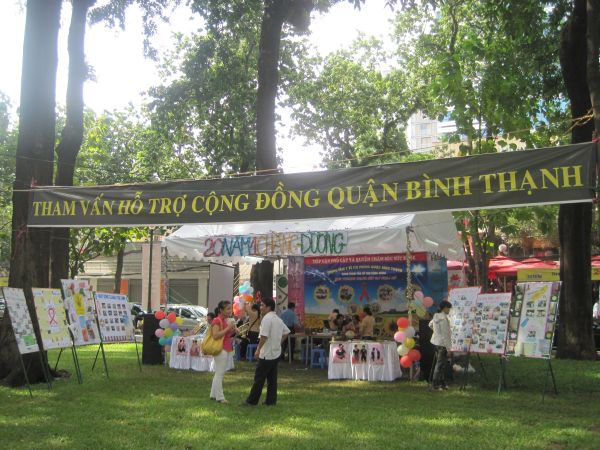 Chùm ảnh Hội trại Thành Phố Hồ Chí Minh 20 năm đương đầu với đại dịch HIV/AIDS