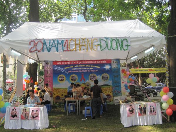 Chùm ảnh Hội trại Thành Phố Hồ Chí Minh 20 năm đương đầu với đại dịch HIV/AIDS