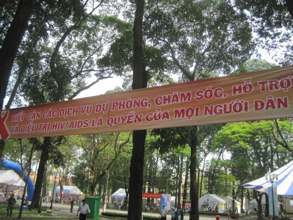 Chùm ảnh Hội trại Thành Phố Hồ Chí Minh 20 năm đương đầu với đại dịch HIV/AIDS