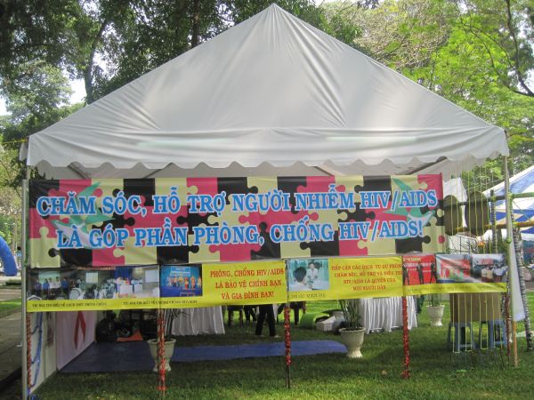 Chùm ảnh Hội trại Thành Phố Hồ Chí Minh 20 năm đương đầu với đại dịch HIV/AIDS