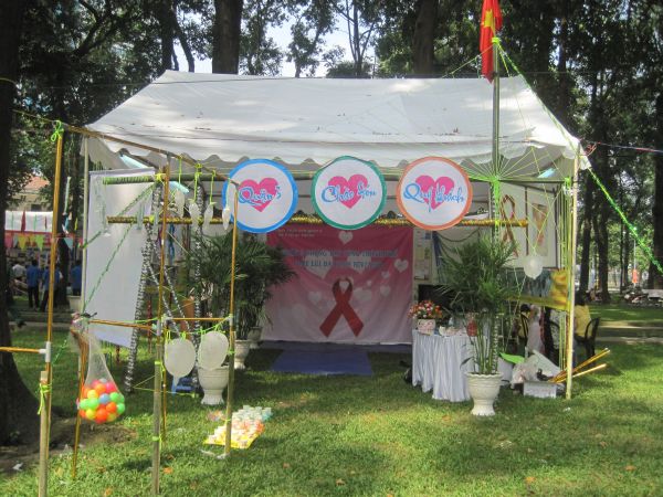Chùm ảnh Hội trại Thành Phố Hồ Chí Minh 20 năm đương đầu với đại dịch HIV/AIDS