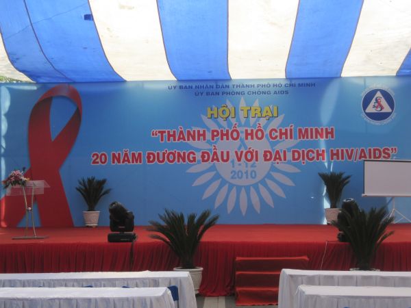 Chùm ảnh Hội trại Thành Phố Hồ Chí Minh 20 năm đương đầu với đại dịch HIV/AIDS