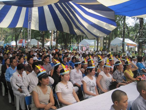 Chùm ảnh Hội trại Thành Phố Hồ Chí Minh 20 năm đương đầu với đại dịch HIV/AIDS