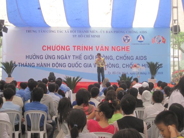 Chùm ảnh Hội trại Thành Phố Hồ Chí Minh 20 năm đương đầu với đại dịch HIV/AIDS