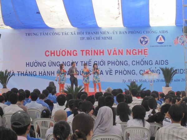 Chùm ảnh Hội trại Thành Phố Hồ Chí Minh 20 năm đương đầu với đại dịch HIV/AIDS