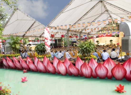 Đại lễ an vị thánh tượng Bồ Tát Quán Thế Âm lớn nhất Việt Nam tại Suối Tiên