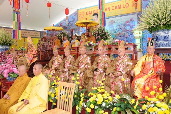 Đại Giới Đàn Cam Lộ: Lễ Cung An Chức Sự - Ngày 25/10/2010
