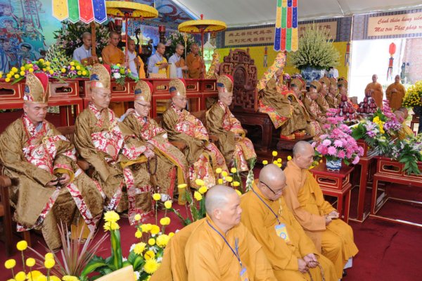 Đại Giới Đàn Cam Lộ: Lễ Cung An Chức Sự - Ngày 25/10/2010