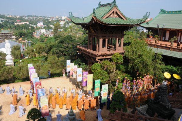 Đại Giới Đàn Cam Lộ: Lễ Cung An Chức Sự - Ngày 25/10/2010