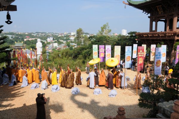 Đại Giới Đàn Cam Lộ: Lễ Cung An Chức Sự - Ngày 25/10/2010