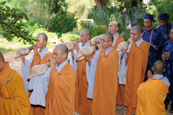Đại Giới Đàn Cam Lộ: Lễ Cung An Chức Sự - Ngày 25/10/2010