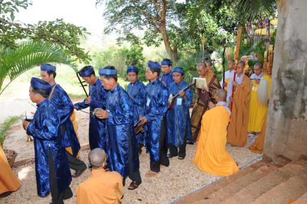Đại Giới Đàn Cam Lộ: Lễ Cung An Chức Sự - Ngày 25/10/2010