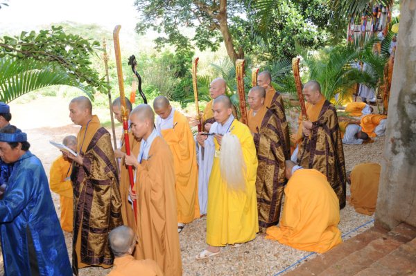 Đại Giới Đàn Cam Lộ: Lễ Cung An Chức Sự - Ngày 25/10/2010