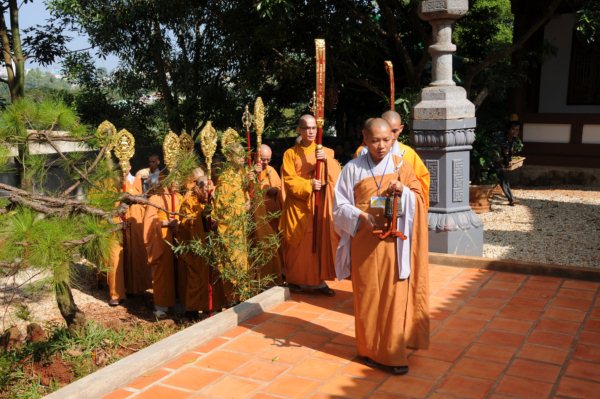 Đại Giới Đàn Cam Lộ: Lễ Cung An Chức Sự - Ngày 25/10/2010