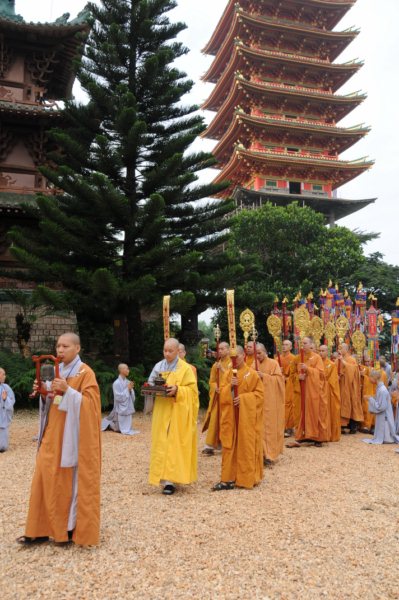 Đại Giới Đàn Cam Lộ: Lễ Cung An Chức Sự - Ngày 25/10/2010