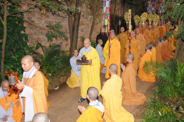 Đại Giới Đàn Cam Lộ: Lễ Cung An Chức Sự - Ngày 25/10/2010