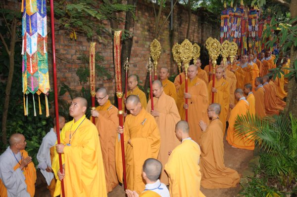 Đại Giới Đàn Cam Lộ: Lễ Cung An Chức Sự - Ngày 25/10/2010