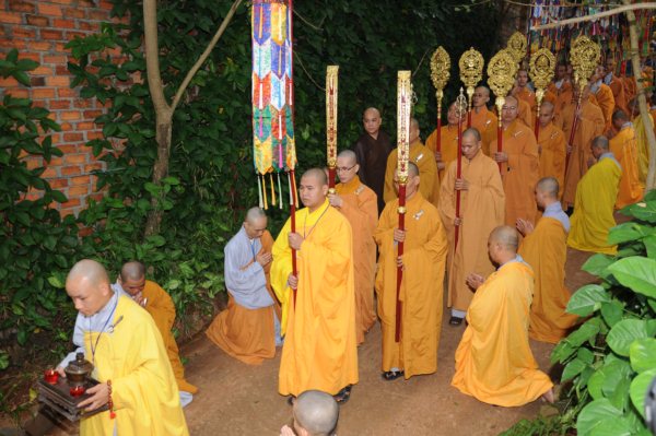 Đại Giới Đàn Cam Lộ: Lễ Cung An Chức Sự - Ngày 25/10/2010