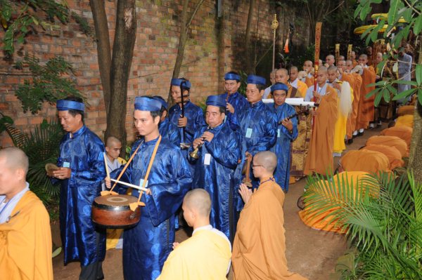 Đại Giới Đàn Cam Lộ: Lễ Cung An Chức Sự - Ngày 25/10/2010