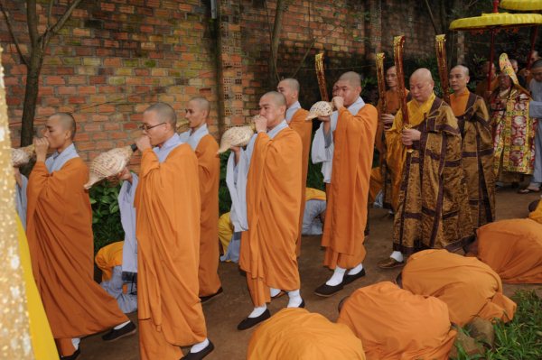 Đại Giới Đàn Cam Lộ: Lễ Cung An Chức Sự - Ngày 25/10/2010