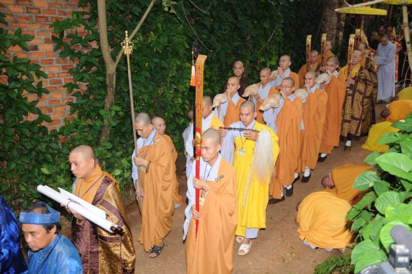 Đại Giới Đàn Cam Lộ: Lễ Cung An Chức Sự - Ngày 25/10/2010