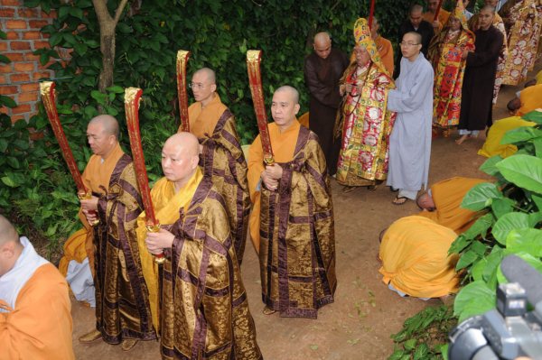 Đại Giới Đàn Cam Lộ: Lễ Cung An Chức Sự - Ngày 25/10/2010