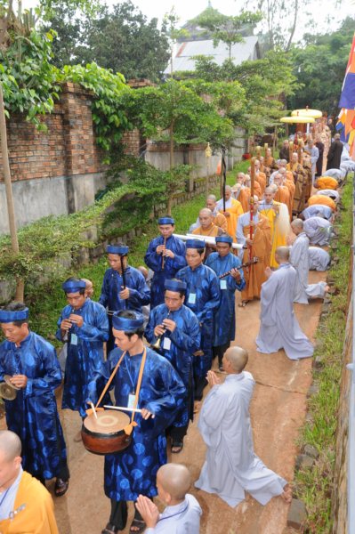 Đại Giới Đàn Cam Lộ: Lễ Cung An Chức Sự - Ngày 25/10/2010