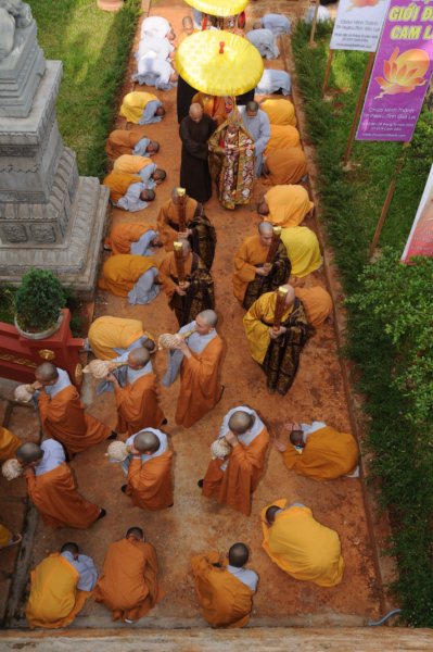 Đại Giới Đàn Cam Lộ: Lễ Cung An Chức Sự - Ngày 25/10/2010
