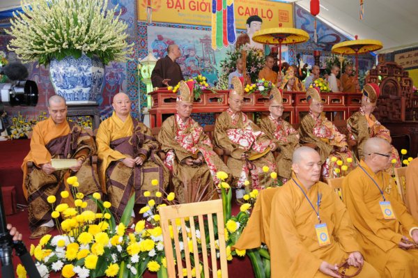 Đại Giới Đàn Cam Lộ: Lễ Cung An Chức Sự - Ngày 25/10/2010