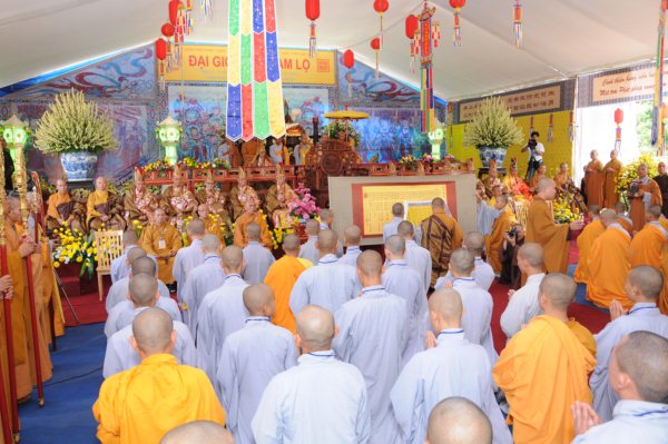 Đại Giới Đàn Cam Lộ: Lễ Cung An Chức Sự - Ngày 25/10/2010