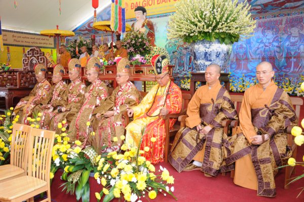Đại Giới Đàn Cam Lộ: Lễ Cung An Chức Sự - Ngày 25/10/2010