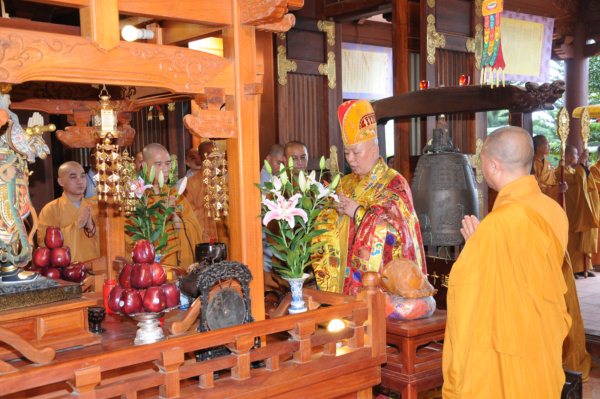 Đại Giới Đàn Cam Lộ: Lễ Kết Giới Trường - Ngày 25/10/2010