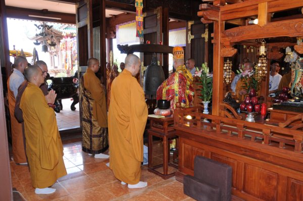 Đại Giới Đàn Cam Lộ: Lễ Kết Giới Trường - Ngày 25/10/2010