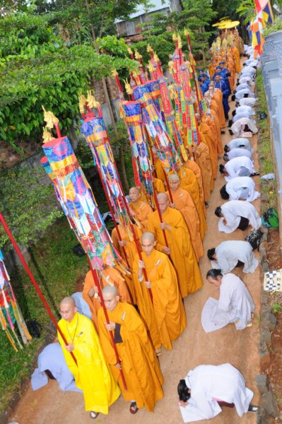 Đại Giới Đàn Cam Lộ: Lễ đăng đàn Truyền Giới Thập Thiện và Bồ Tát tại gia