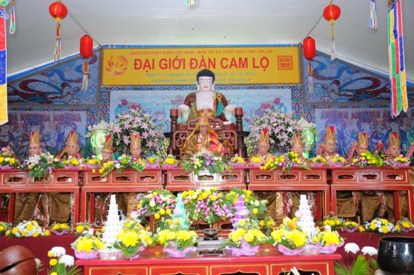 Đại Giới Đàn Cam Lộ: Lễ đăng đàn Truyền Giới Thập Thiện và Bồ Tát tại gia