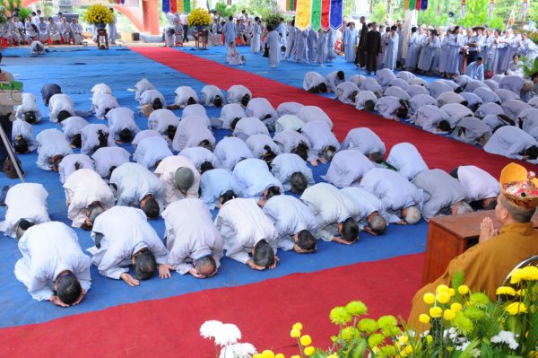 Đại Giới Đàn Cam Lộ: Lễ đăng đàn Truyền Giới Thập Thiện và Bồ Tát tại gia