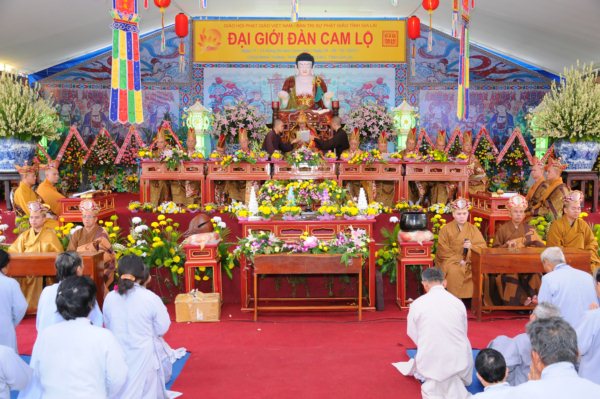 Đại Giới Đàn Cam Lộ: Lễ đăng đàn Truyền Giới Thập Thiện và Bồ Tát tại gia