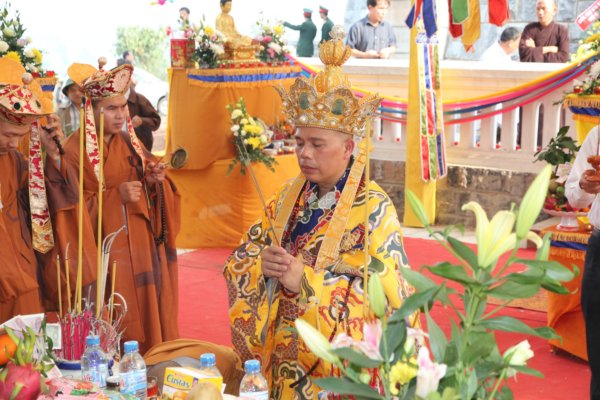 Đại Trai đàn Chẩn tế tại nghĩa trang liệt sĩ Ngã Ba Đồng Lộc, Khánh Thành Tháp Chuông