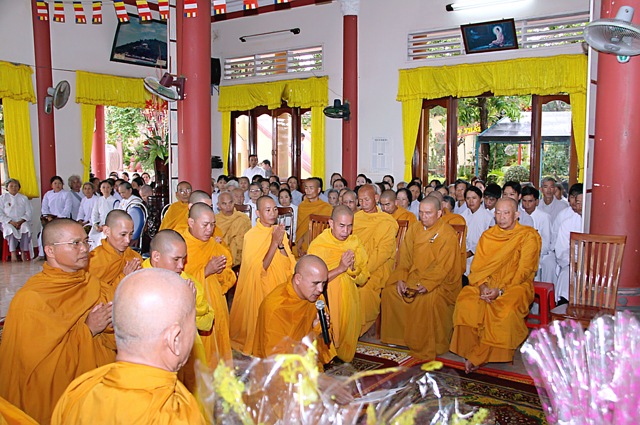 Gia Lai: Tịnh xá Ngọc Phúc lễ húy kỵ lần thứ 10 trưởng lão Thích Giác Phúc