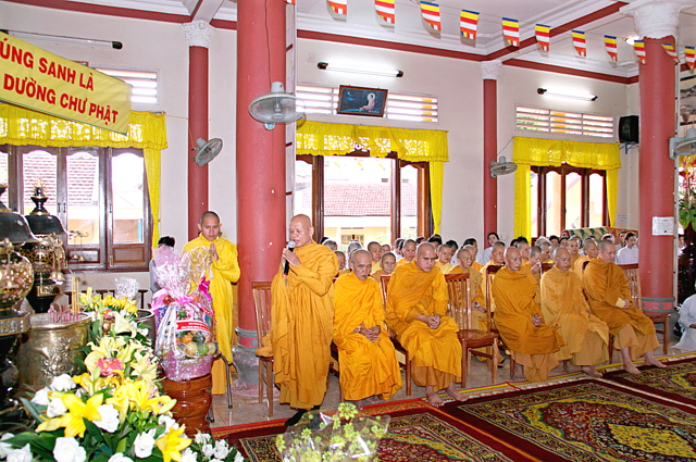 Gia Lai: Tịnh xá Ngọc Phúc lễ húy kỵ lần thứ 10 trưởng lão Thích Giác Phúc