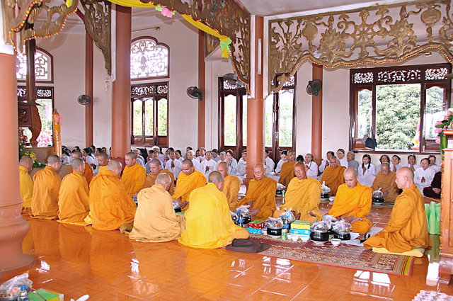 Gia Lai: Tịnh xá Ngọc Phúc lễ húy kỵ lần thứ 10 trưởng lão Thích Giác Phúc