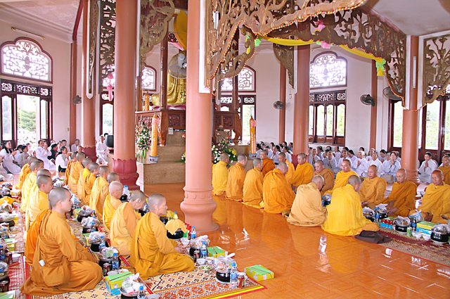 Gia Lai: Tịnh xá Ngọc Phúc lễ húy kỵ lần thứ 10 trưởng lão Thích Giác Phúc