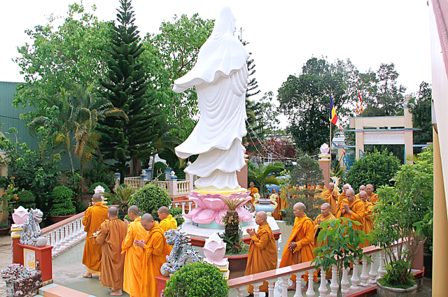 Gia Lai: Tịnh xá Ngọc Phúc lễ húy kỵ lần thứ 10 trưởng lão Thích Giác Phúc