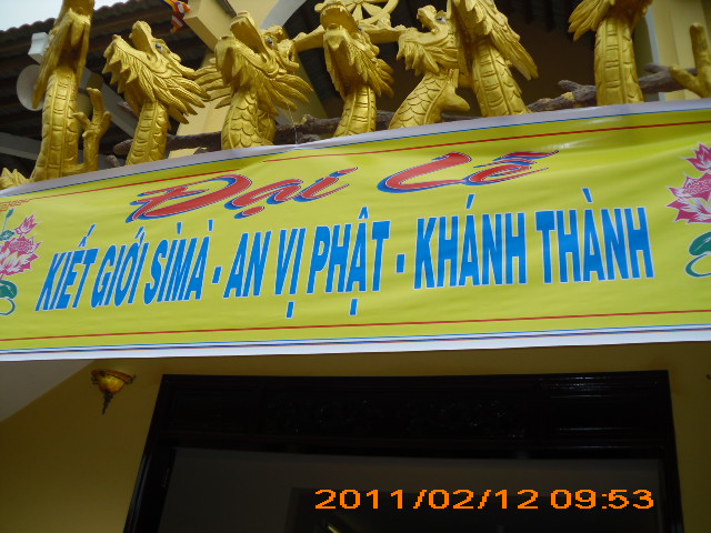 Lễ khánh thành thiền viện Thiện Minh -  tỉnh Vĩnh Long
