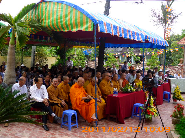 Lễ khánh thành thiền viện Thiện Minh -  tỉnh Vĩnh Long